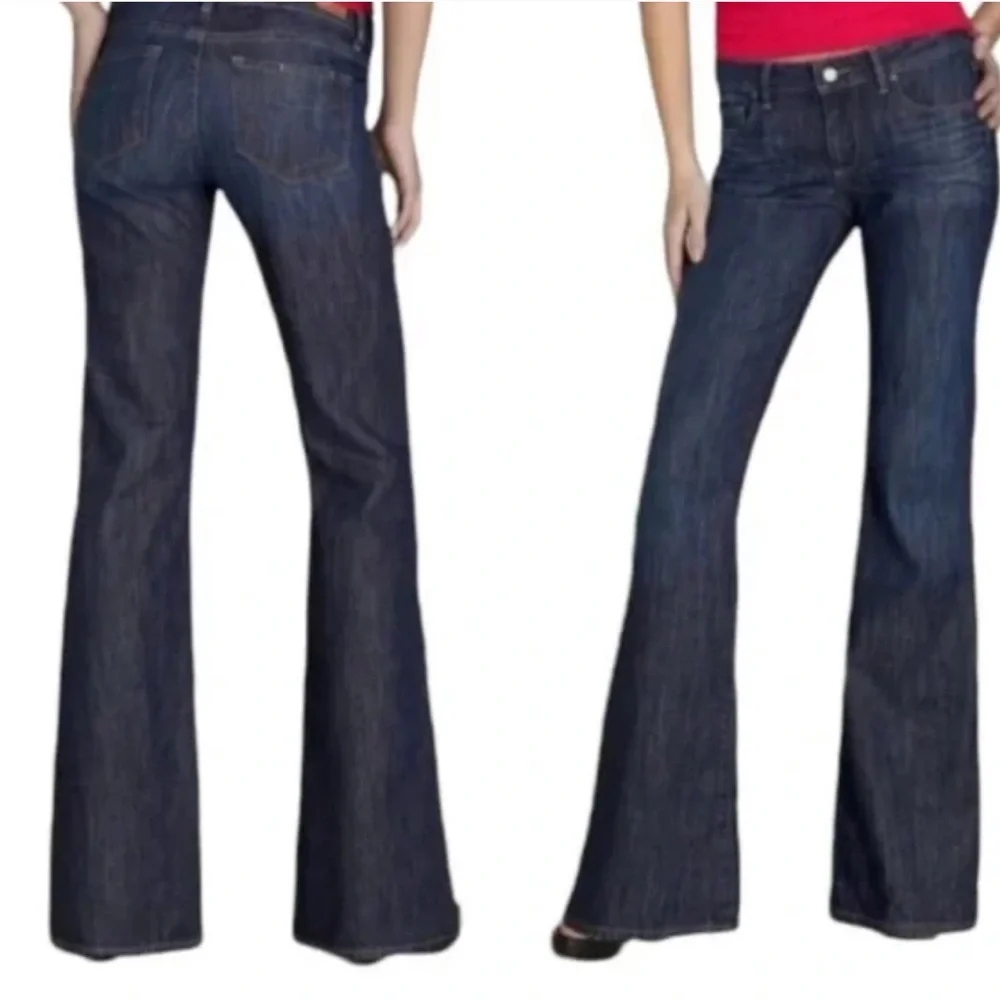 🔥 SALE Paige Robertson Flared Bootcut Denim Jeans | Size 28
